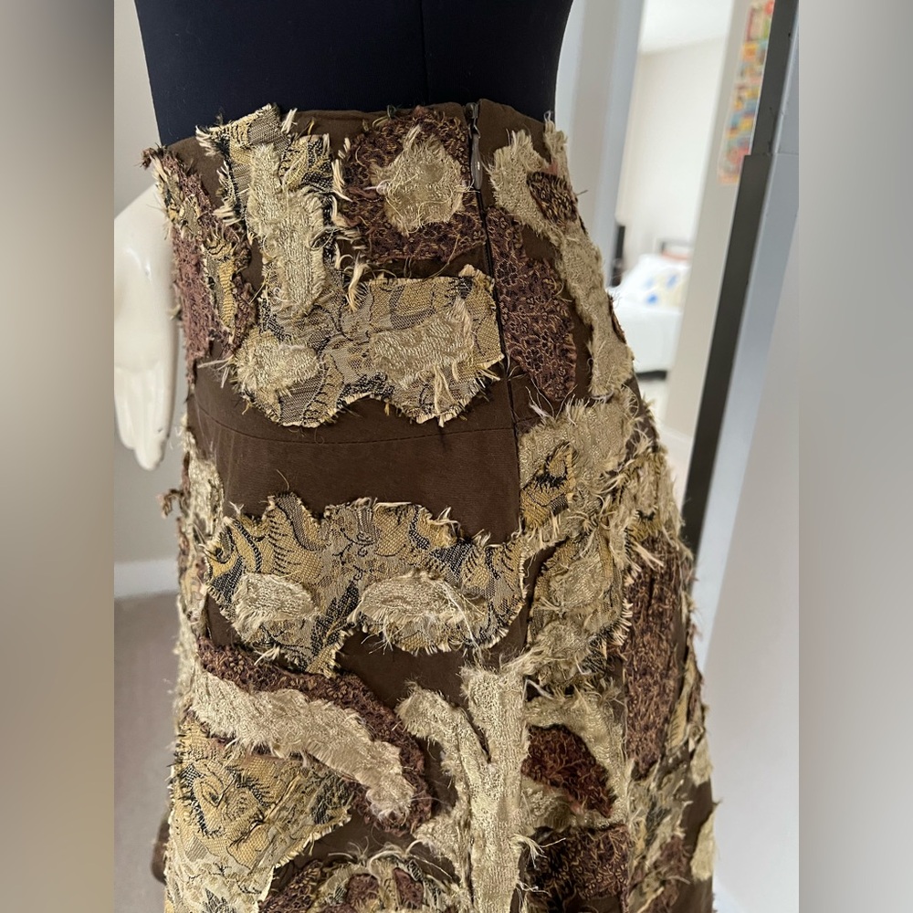 MaxMara Weekend Patchwork Floral Midi Skirt – Size 4 - Picture 8 of 16